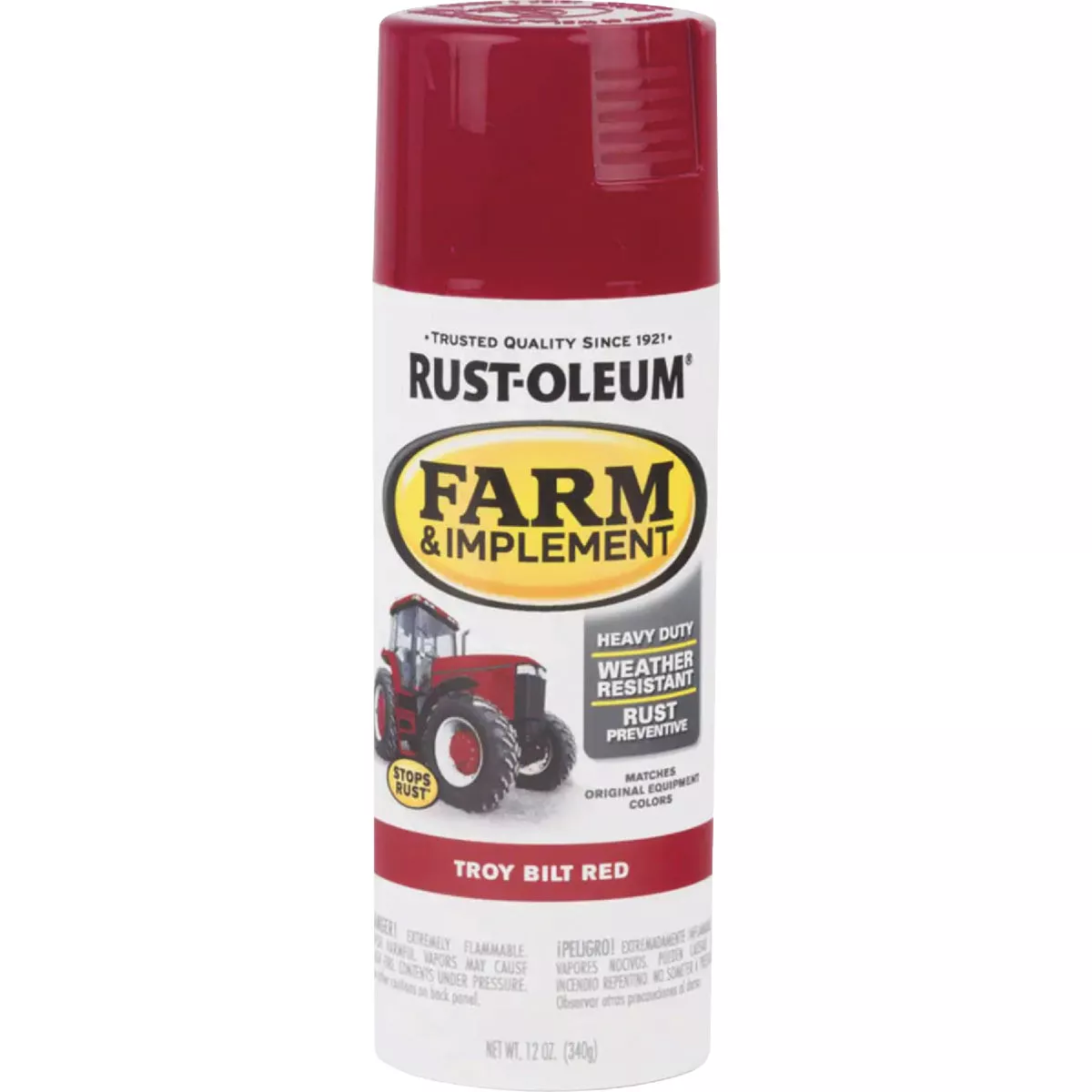 Rust-Oleum 12 Oz. Troy-Bilt Red Farm & Implement Spray Paint - photo 3