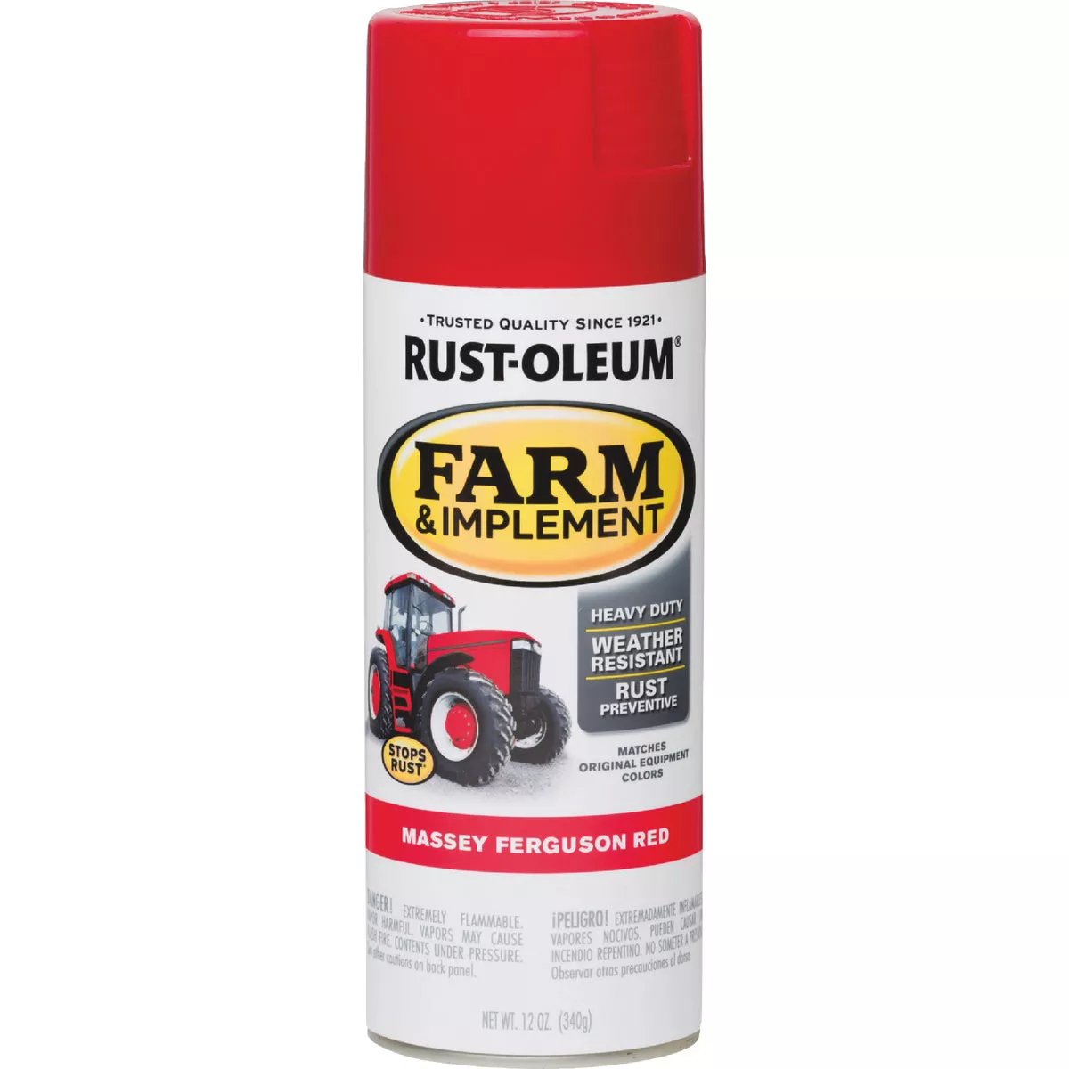 Rust-Oleum 12 Oz. Massey Ferguson Red Farm & Implement Spray Paint - photo 3
