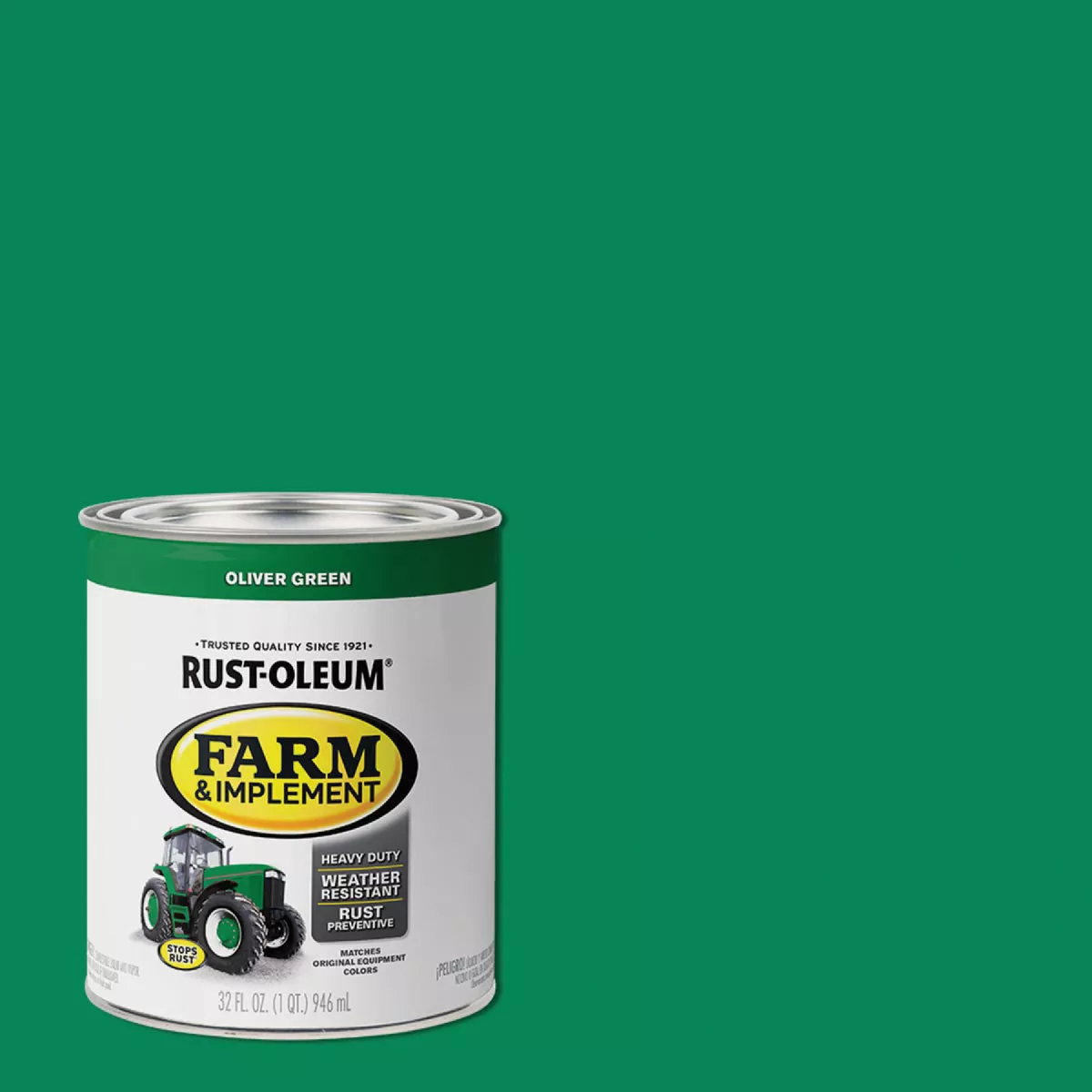 Rust-Oleum 12 Oz. Oliver Green Farm & Implement Spray Paint