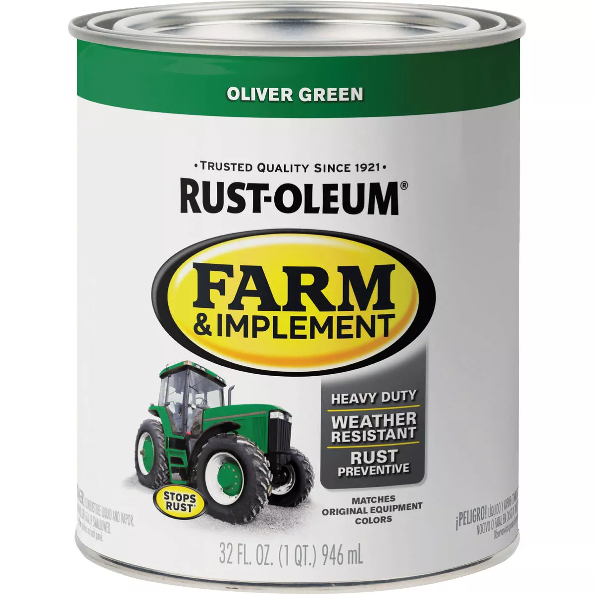 Rust-Oleum 12 Oz. Oliver Green Farm & Implement Spray Paint - photo 2