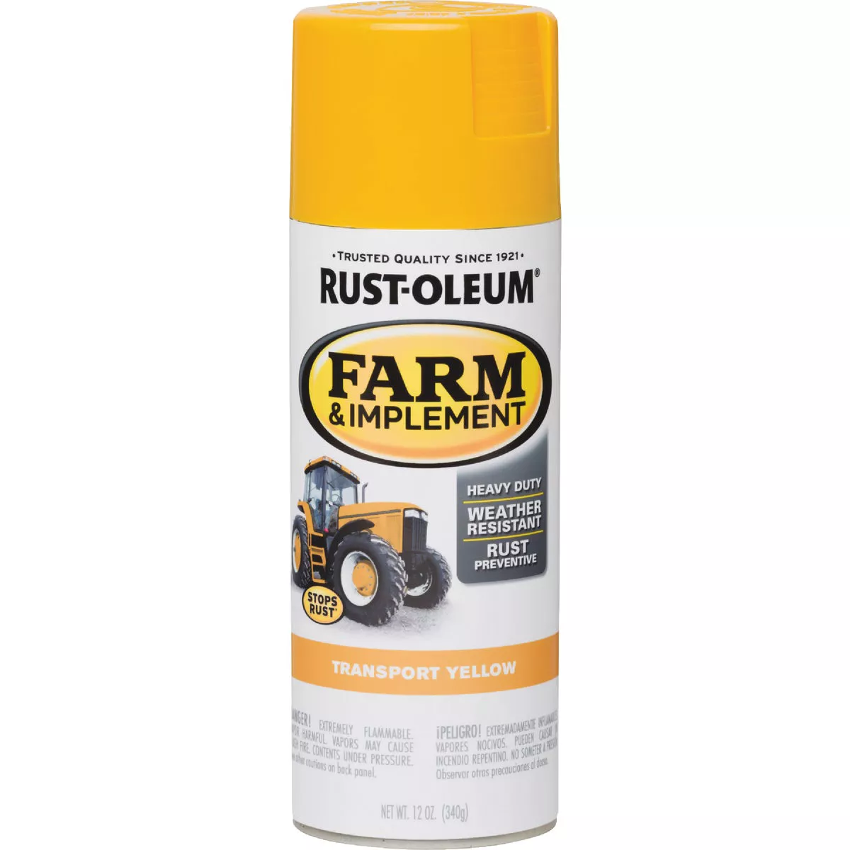 Rust-Oleum 12 Oz. Transport Yellow Farm & Implement Spray Paint - photo 3
