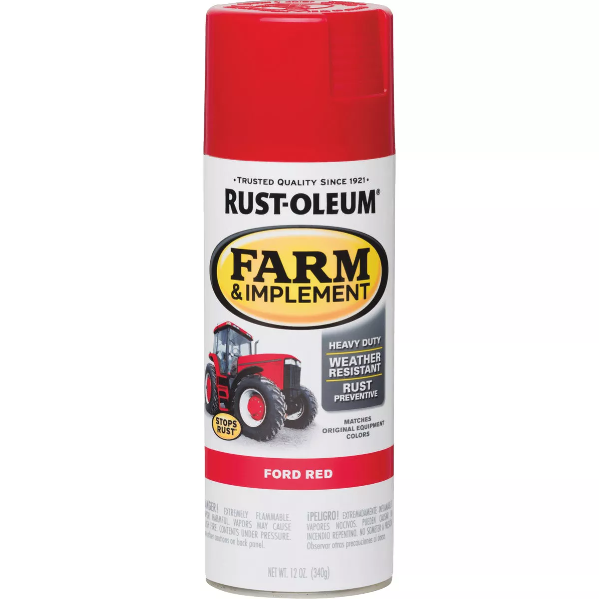 Rust-Oleum 12 Oz. Ford Red Farm & Implement Spray Paint - photo 3