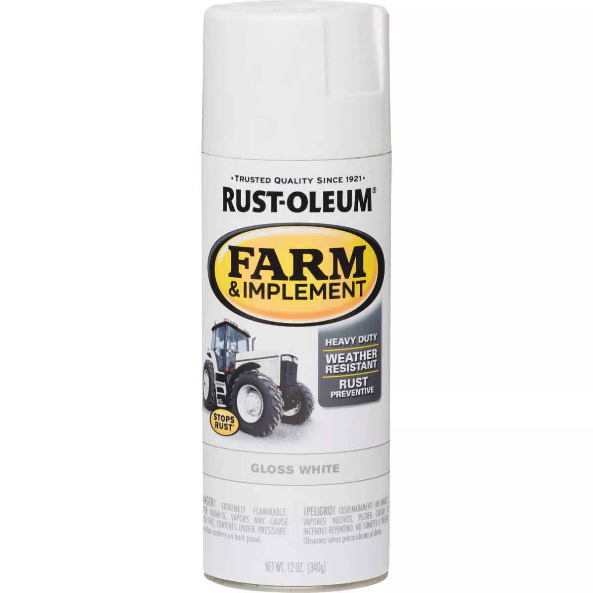 Rust-Oleum 12 Oz. Gloss White Farm & Implement Spray Paint - photo 3