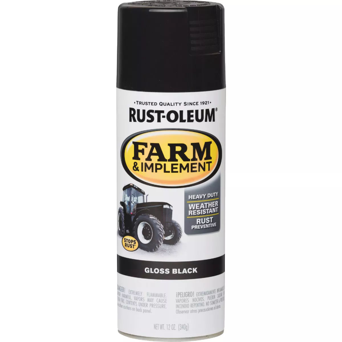 Rust-Oleum 12 Oz. Gloss Black Farm & Implement Spray Paint - photo 3
