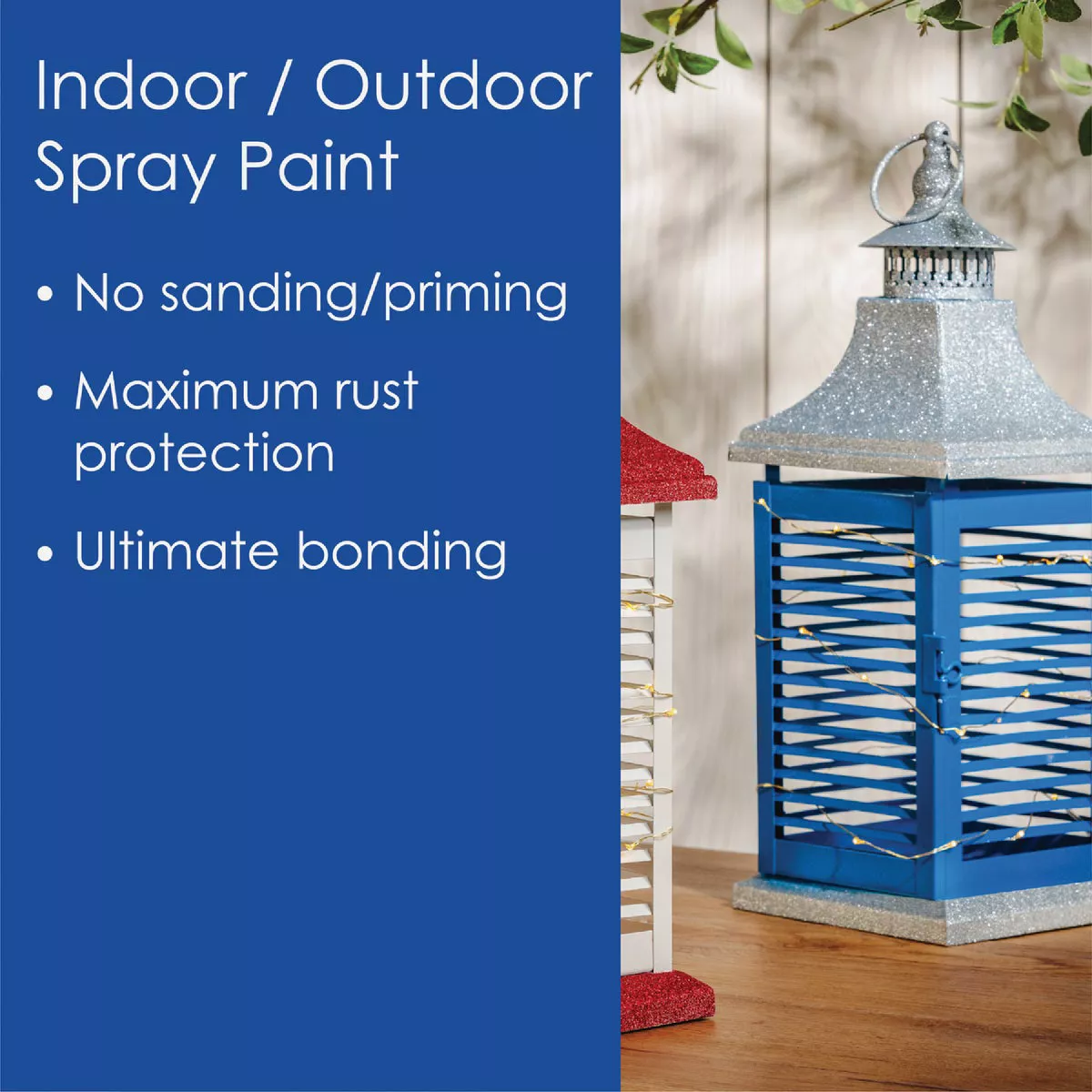 Krylon Fusion All-In-One Gloss Spray Paint & Primer, Patriotic Blue - photo 8