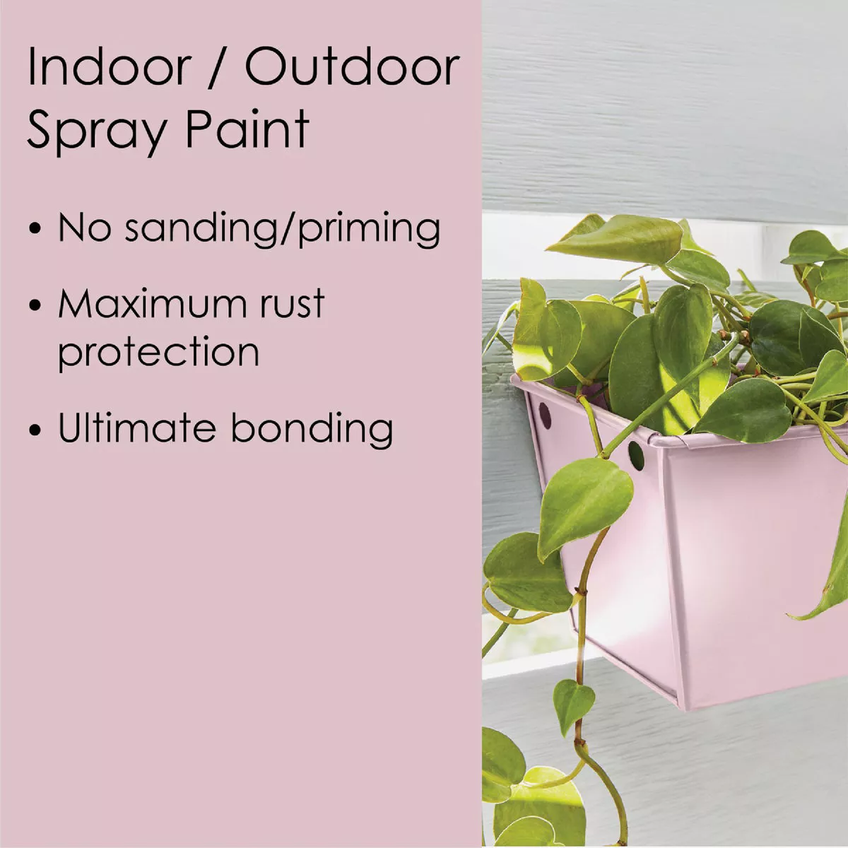 Krylon Fusion All-In-One Gloss Spray Paint & Primer, Pink Blush - photo 5