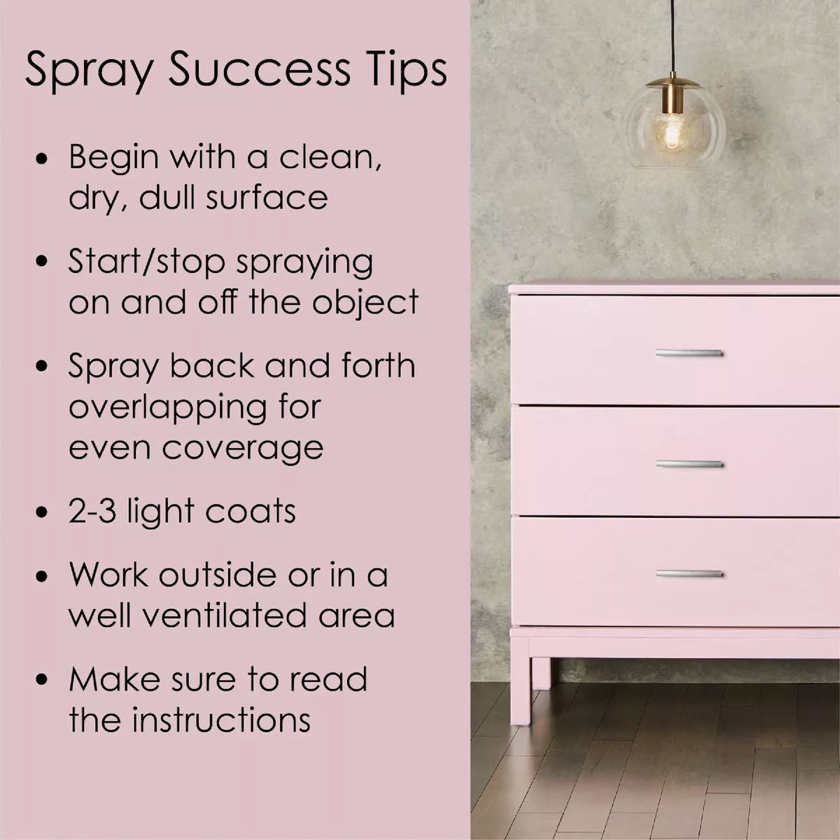 Krylon Fusion All-In-One Gloss Spray Paint & Primer, Pink Blush - photo 7