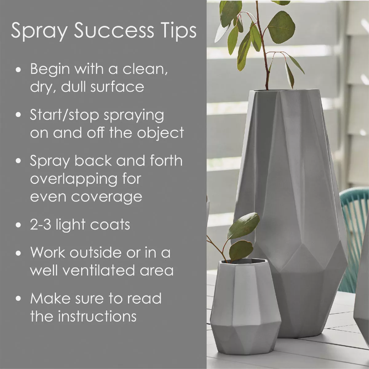 Krylon Fusion All-In-One Gloss Spray Paint & Primer, Vintage Gray - photo 4
