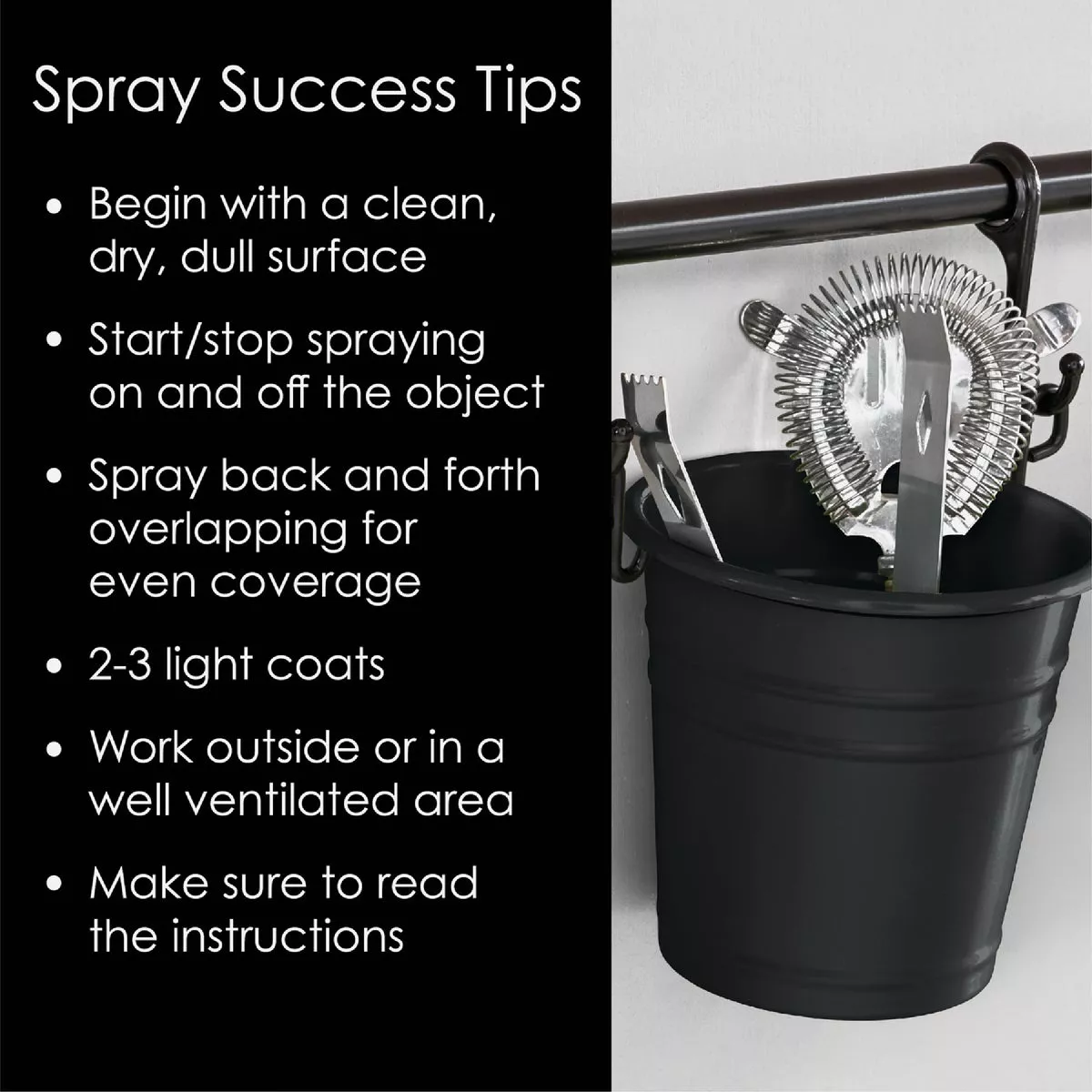 Krylon Fusion All-In-One Satin Spray Paint & Primer, Black - photo 2