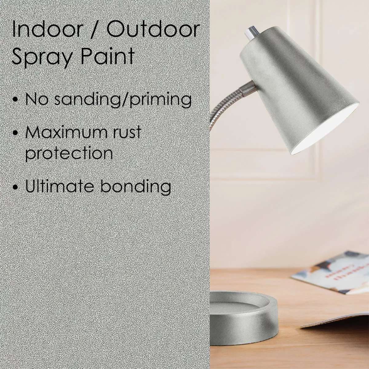 Krylon Fusion All-In-One Metallic Spray Paint & Primer, Aluminum - photo 5