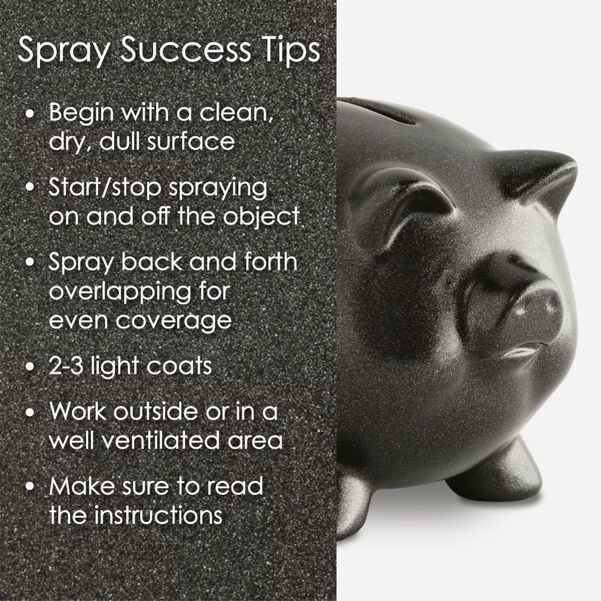 Krylon Fusion All-In-One Metallic Spray Paint & Primer, Dark Metal - photo 4