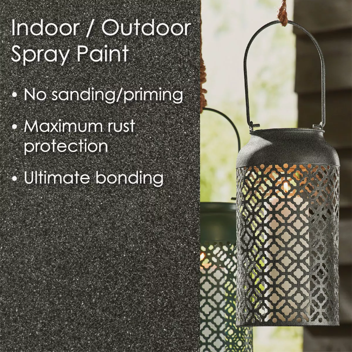 Krylon Fusion All-In-One Metallic Spray Paint & Primer, Dark Metal - photo 5