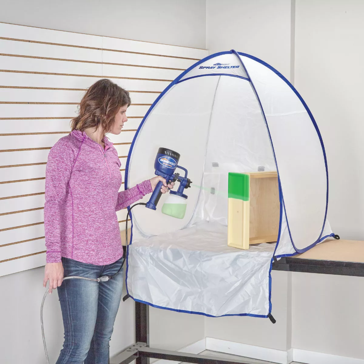 Wagner 35 In. W x 39 In. H x 30 In. D Small Portable Spray Shelter - photo 8