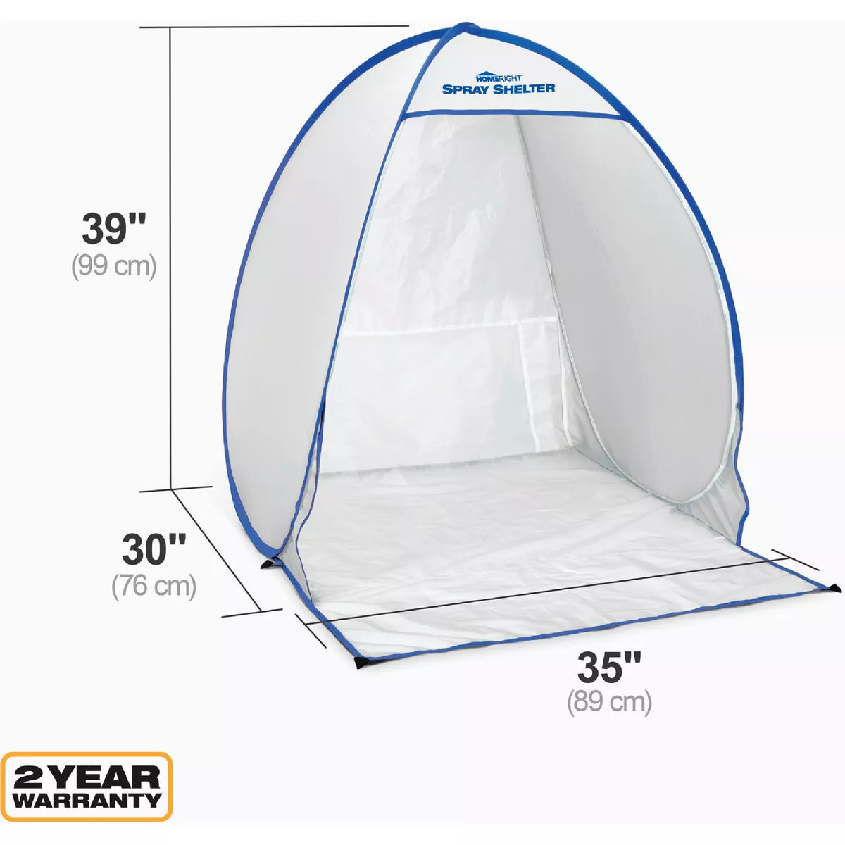 Wagner 35 In. W x 39 In. H x 30 In. D Small Portable Spray Shelter - photo 3
