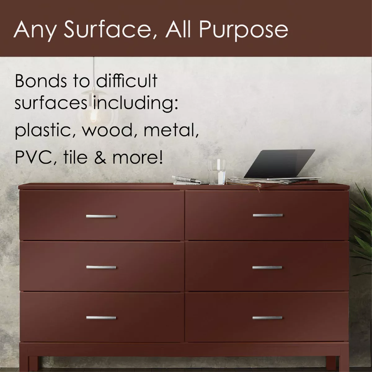 Krylon Fusion All-In-One Gloss Spray Paint & Primer, Espresso - photo 5