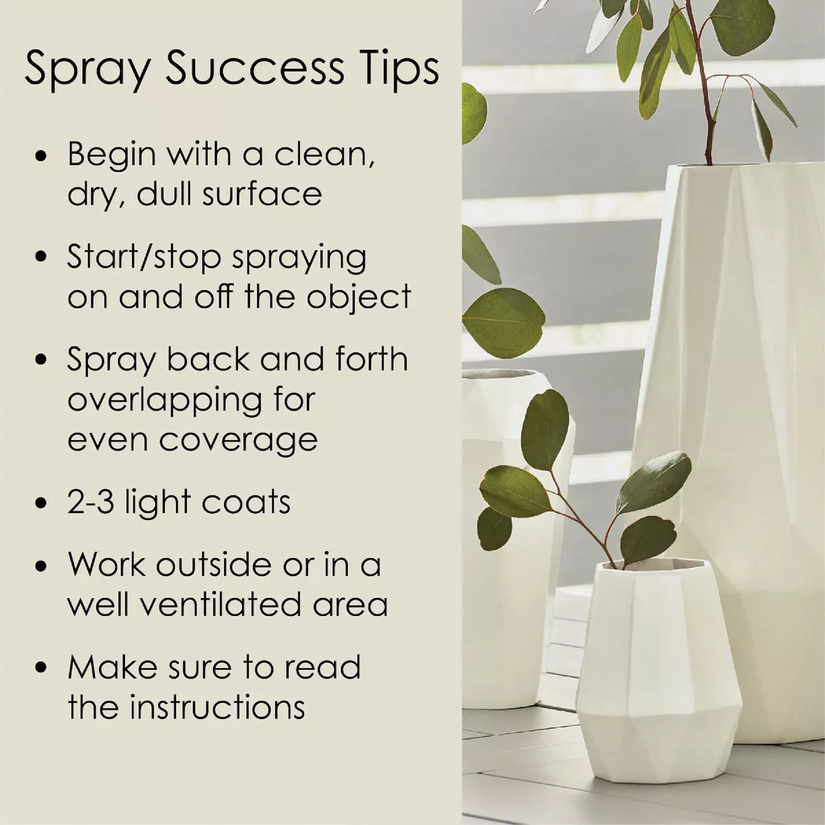 Krylon Fusion All-In-One Gloss Spray Paint & Primer, Ivory - photo 8