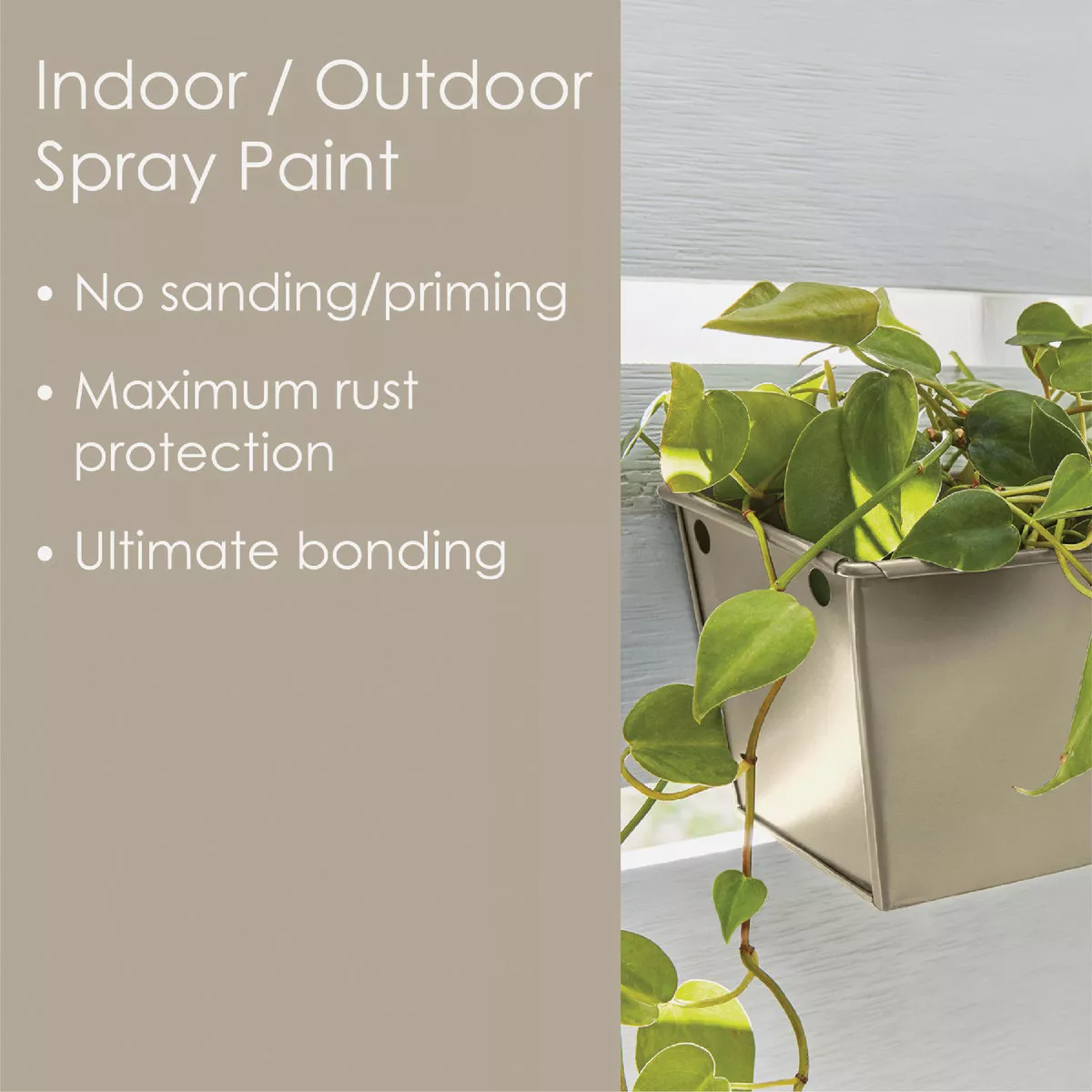 Krylon Fusion All-In-One Gloss Spray Paint & Primer, Khaki - photo 4
