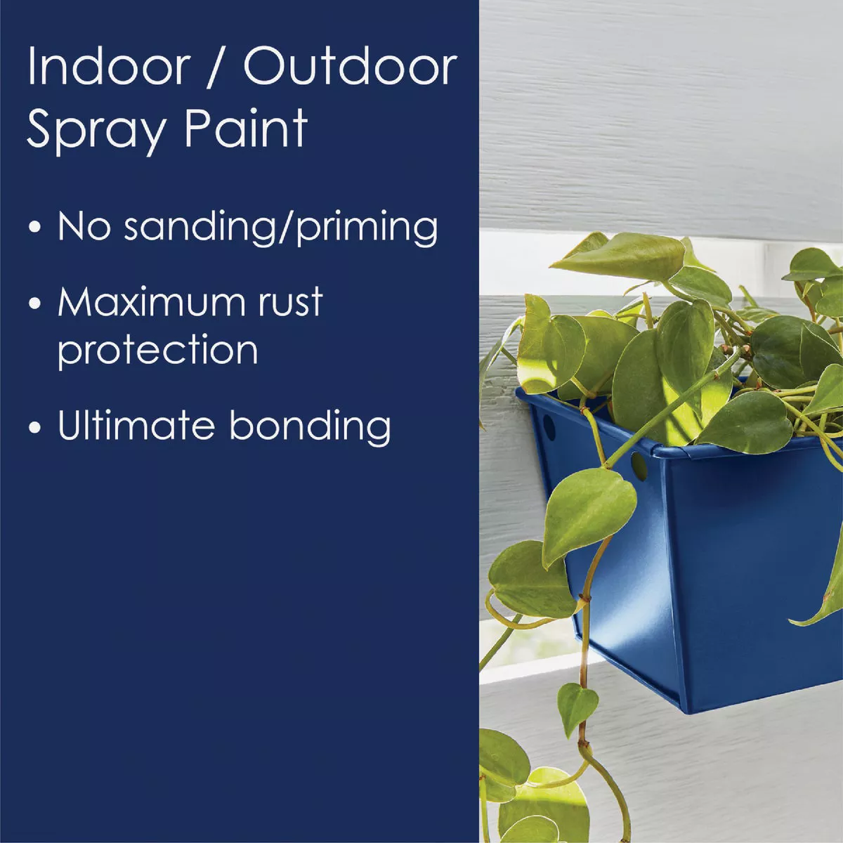 Krylon Fusion All-In-One Gloss Spray Paint & Primer, Navy - photo 7