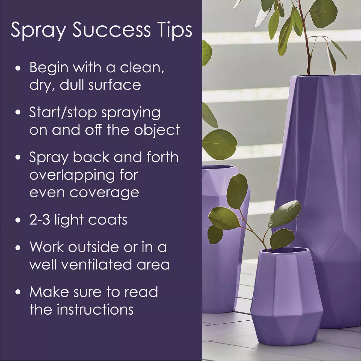 Krylon Fusion All-In-One Gloss Spray Paint & Primer, Purple - photo 4