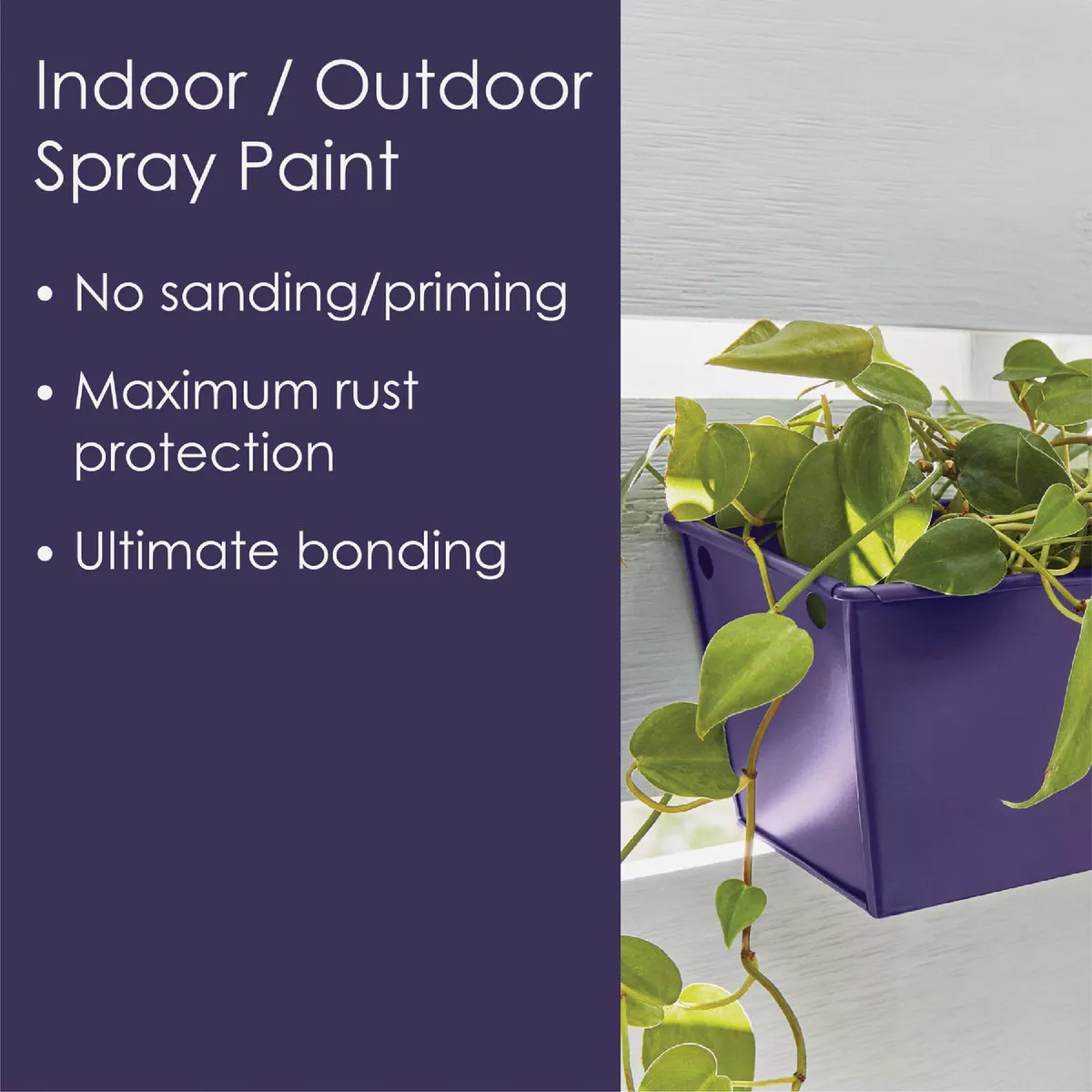 Krylon Fusion All-In-One Gloss Spray Paint & Primer, Purple - photo 6