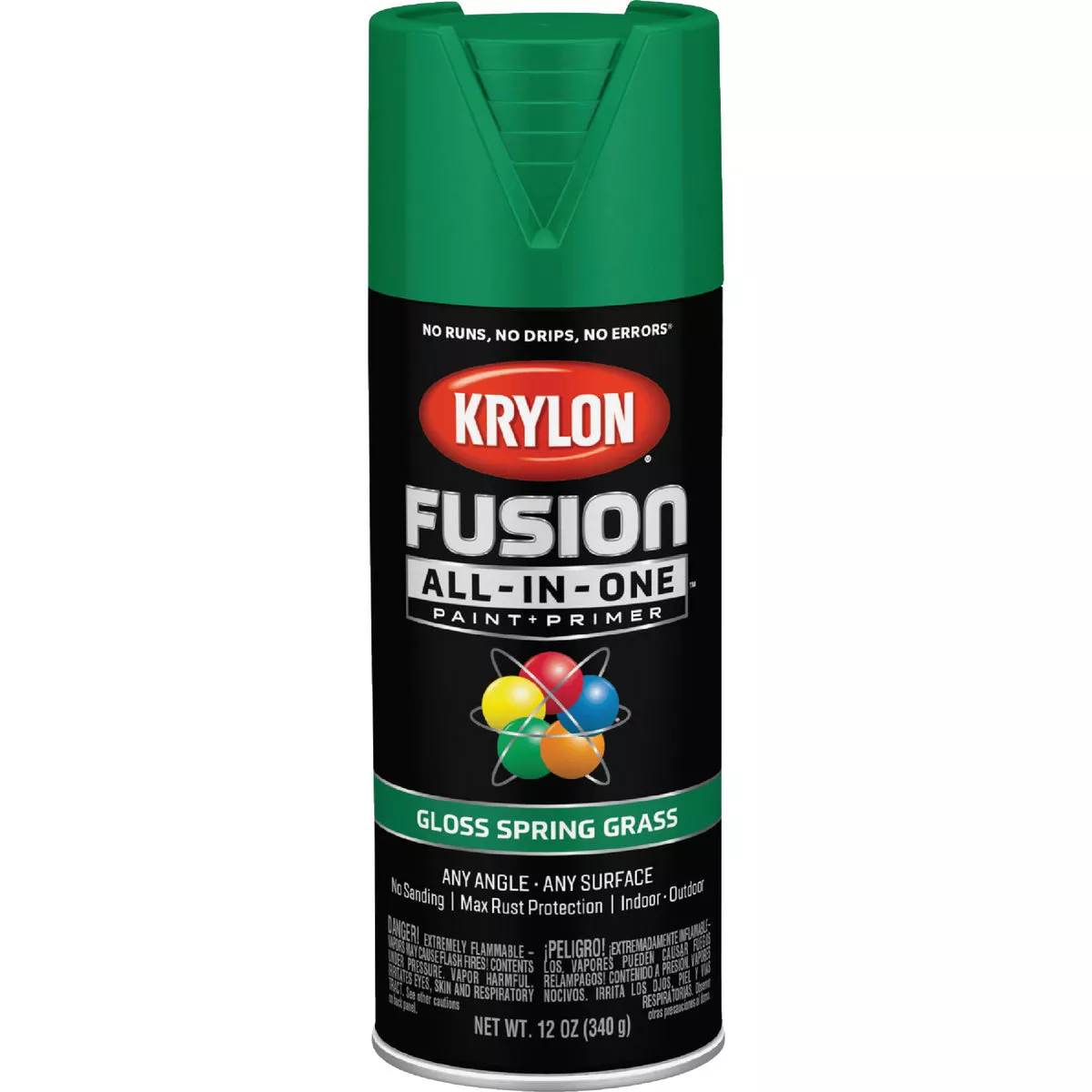 Krylon Fusion All-In-One Gloss Spray Paint & Primer, Spring Grass - photo 7