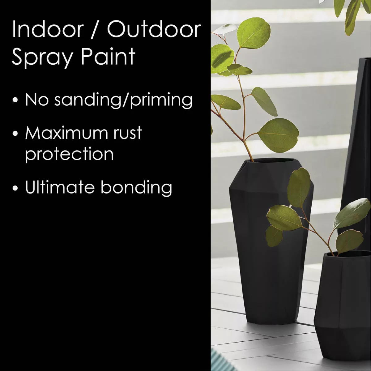 Krylon Fusion All-In-One Flat Spray Paint & Primer, Black - photo 6