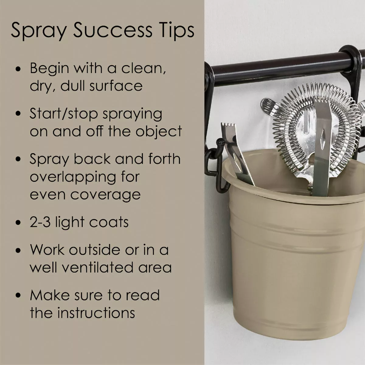Krylon Fusion All-In-One Satin Spray Paint & Primer, Khaki - photo 4
