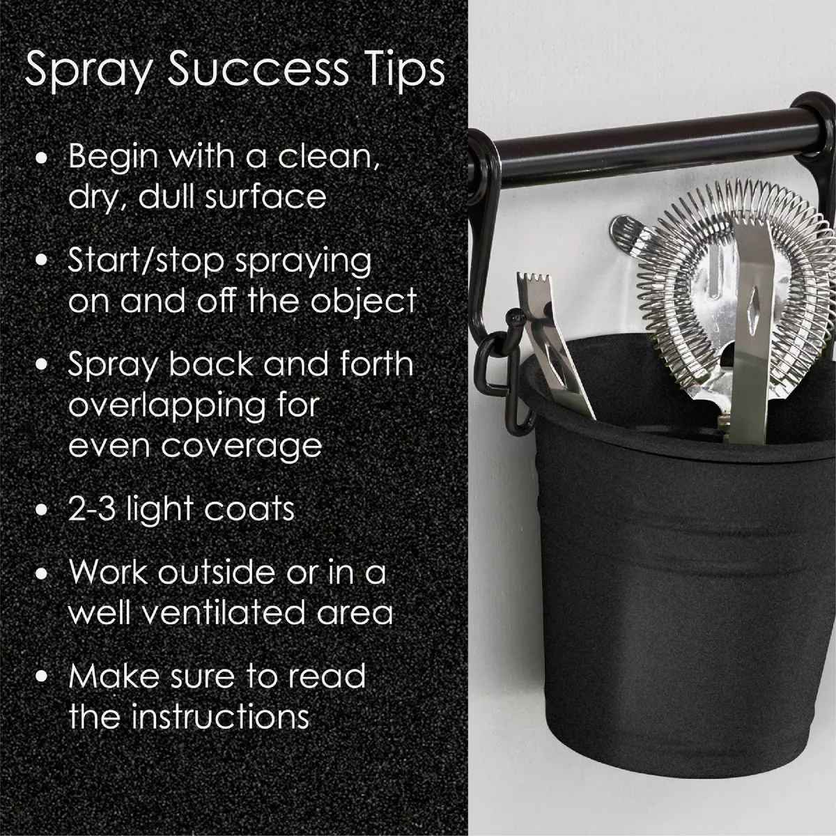 Krylon Fusion All-In-One Textured Spray Paint & Primer, Black - photo 6