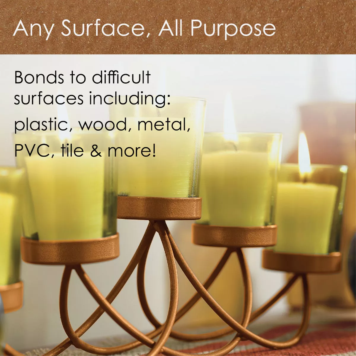 Krylon Fusion All-In-One Hammered Spray Paint & Primer, Copper - photo 4
