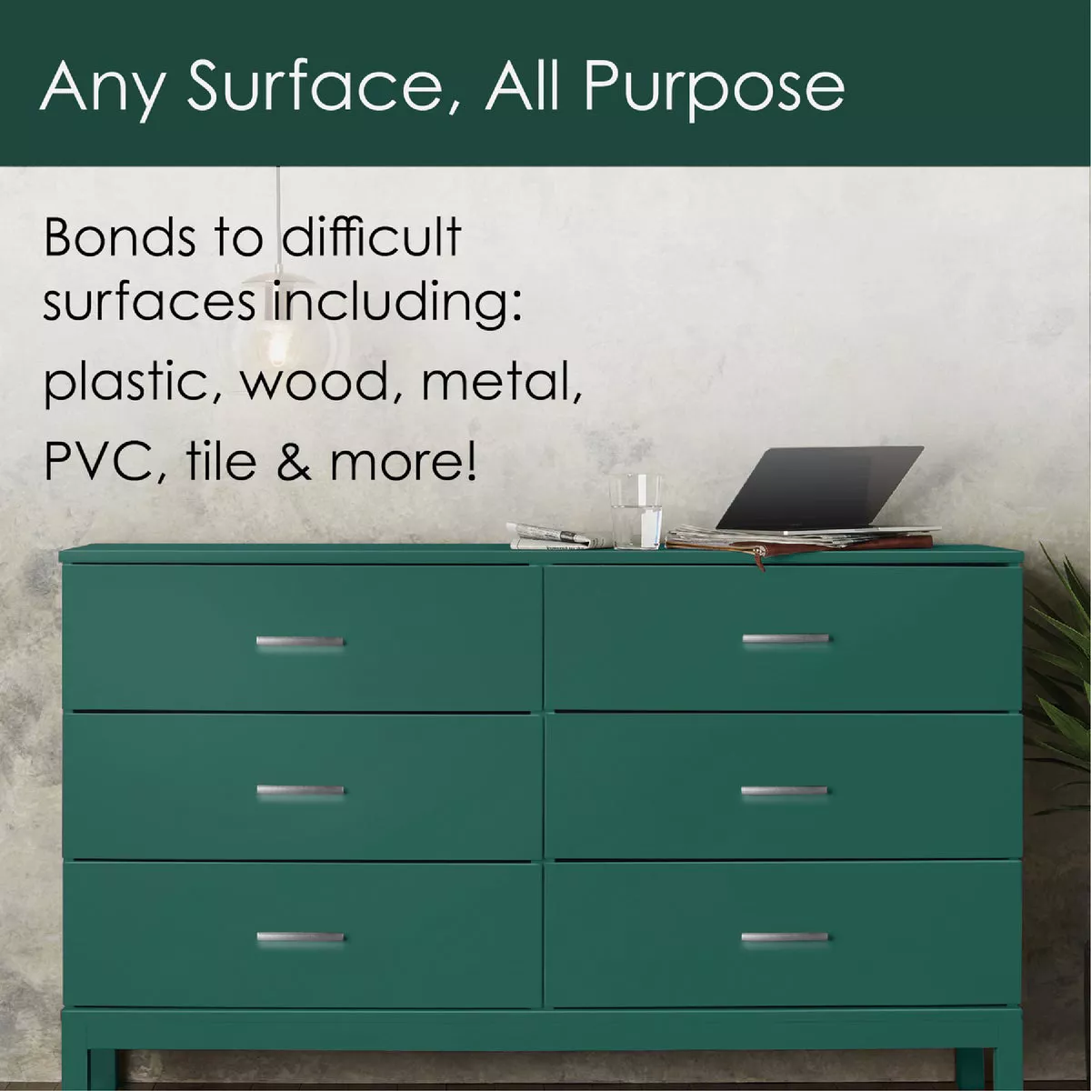 Krylon Fusion All-In-One Gloss Spray Paint & Primer, Hunter Green - photo 2