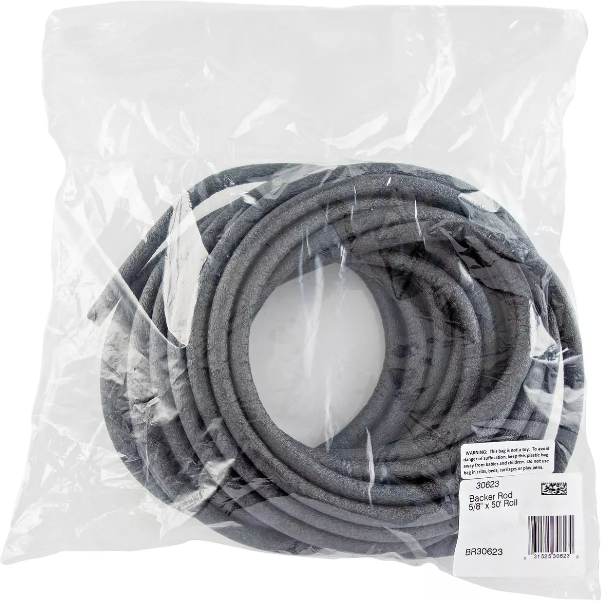 Sashco 5/8 In. x 50 Ft. Gray Backer Rod - photo 2