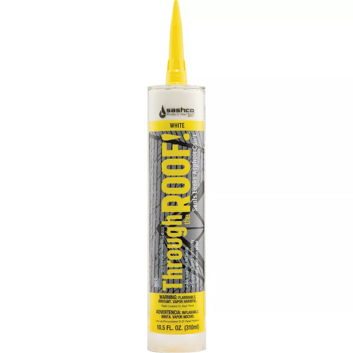Through the Roof! 10.5 Oz. White Roof Sealant