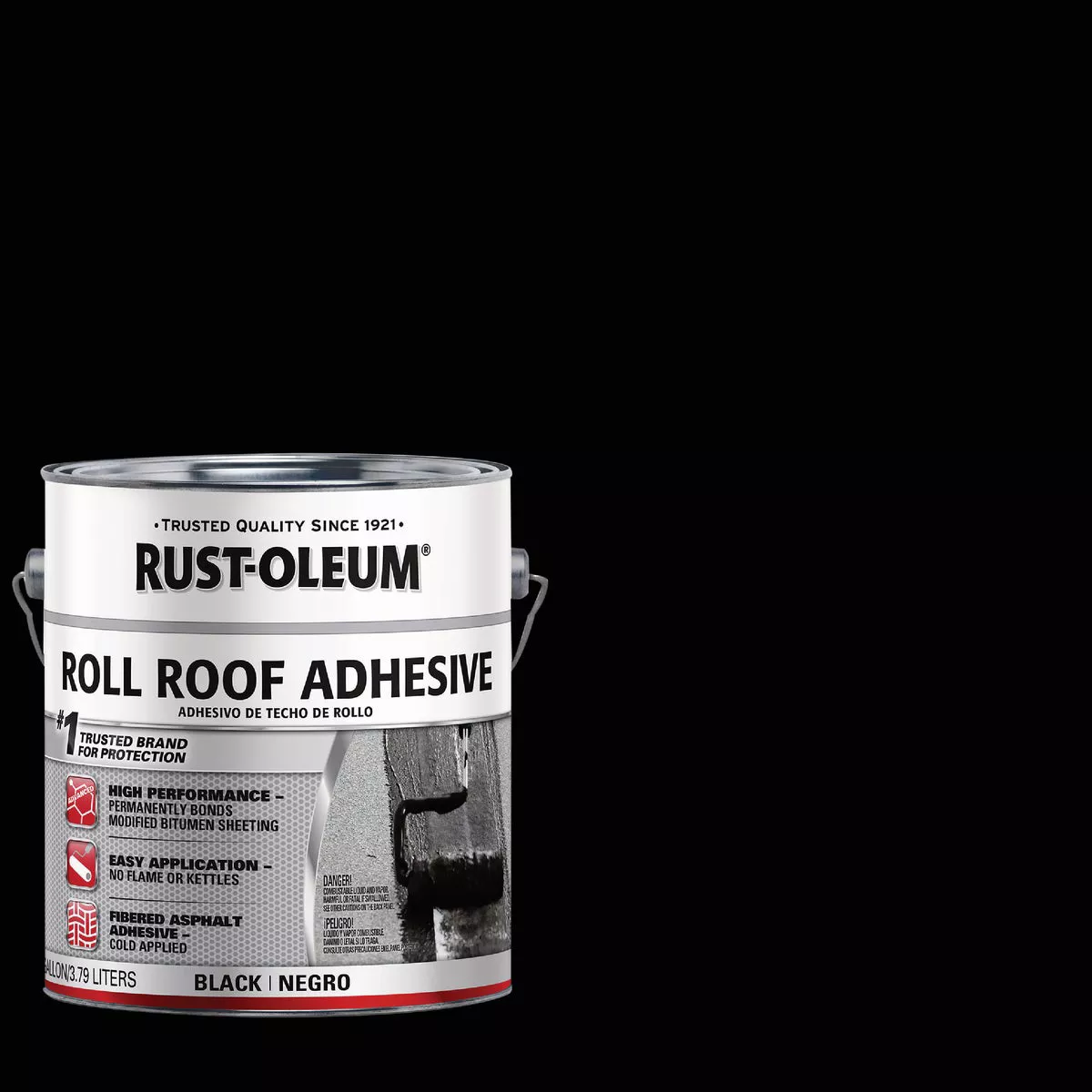 Rust-Oleum 1 Gal. Roll Roof Adhesive, Black