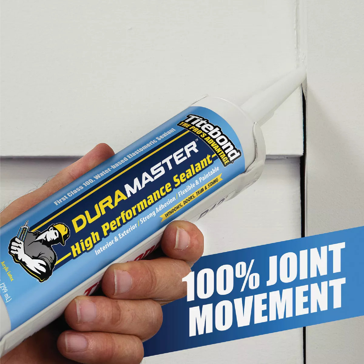 Titebond DuraMaster Sealant 10.1 Oz. Cartridge, White - photo 6