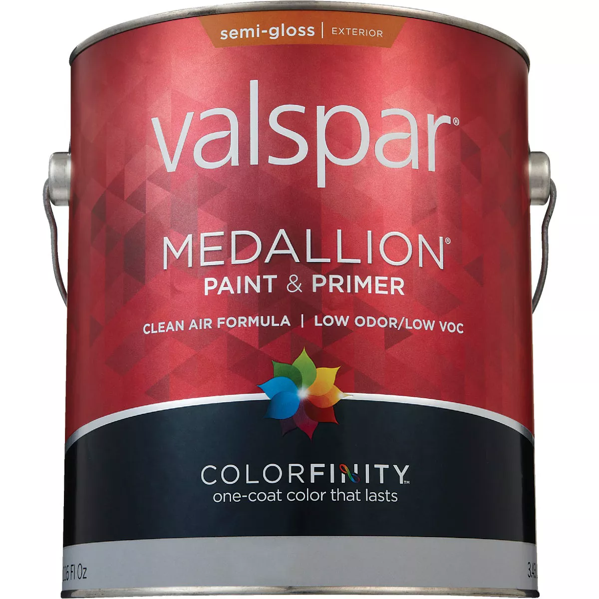 Valspar Medallion 100% Acrylic Paint & Primer Semi-Gloss Exterior House Paint, Pastel Base, 1 Gal. - photo 2