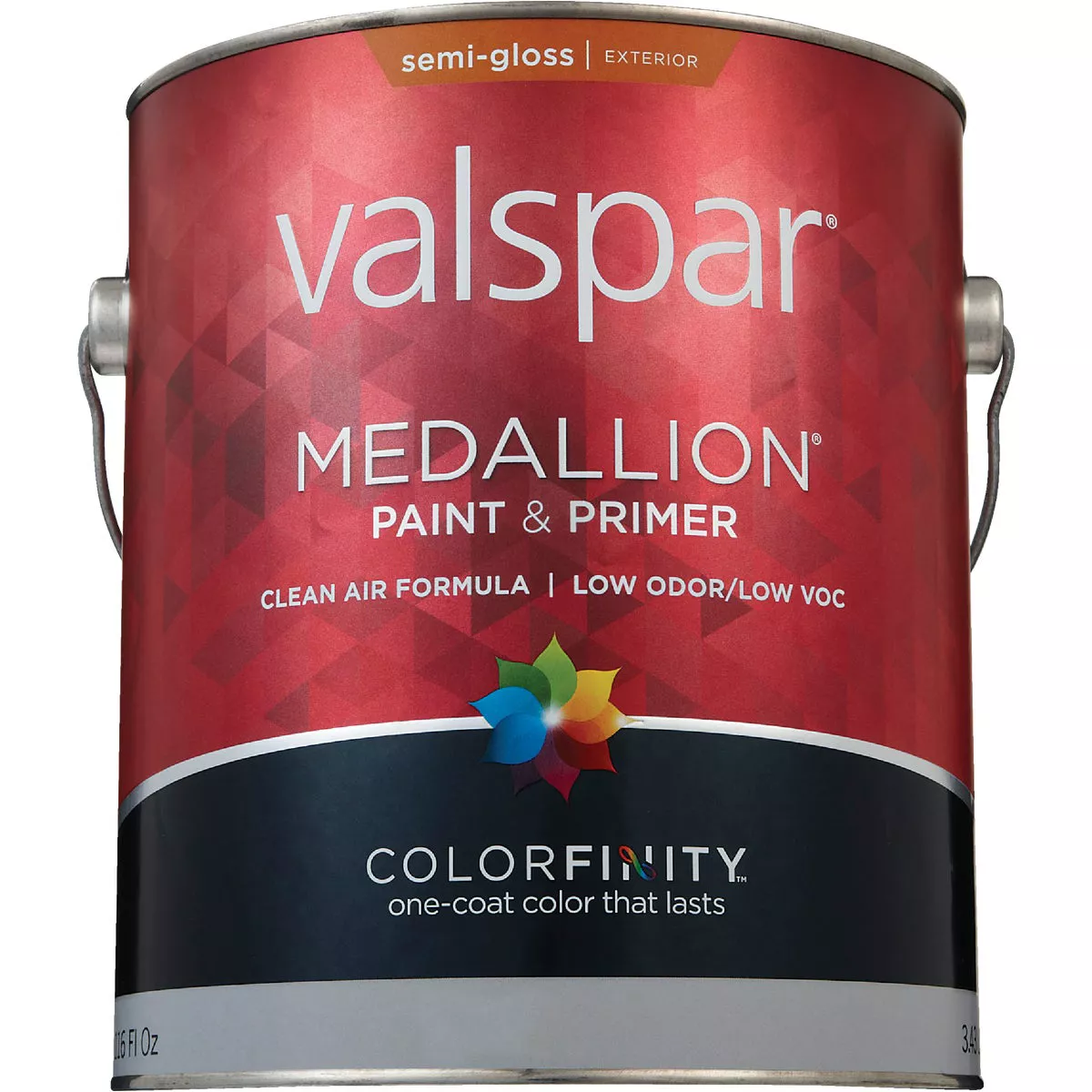 Valspar Medallion 100% Acrylic Paint & Primer Semi-Gloss Exterior House Paint, Tint Base, 1 Gal. - photo 2