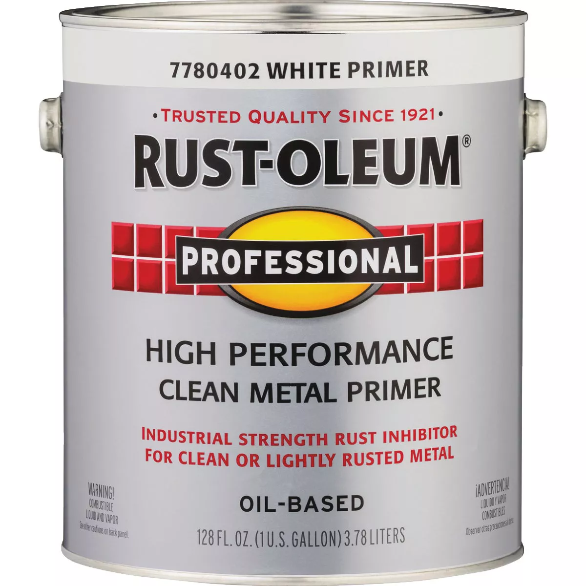 Rust-Oleum Professional High Performance Metal Primer, White, 1 Gal. - photo 2