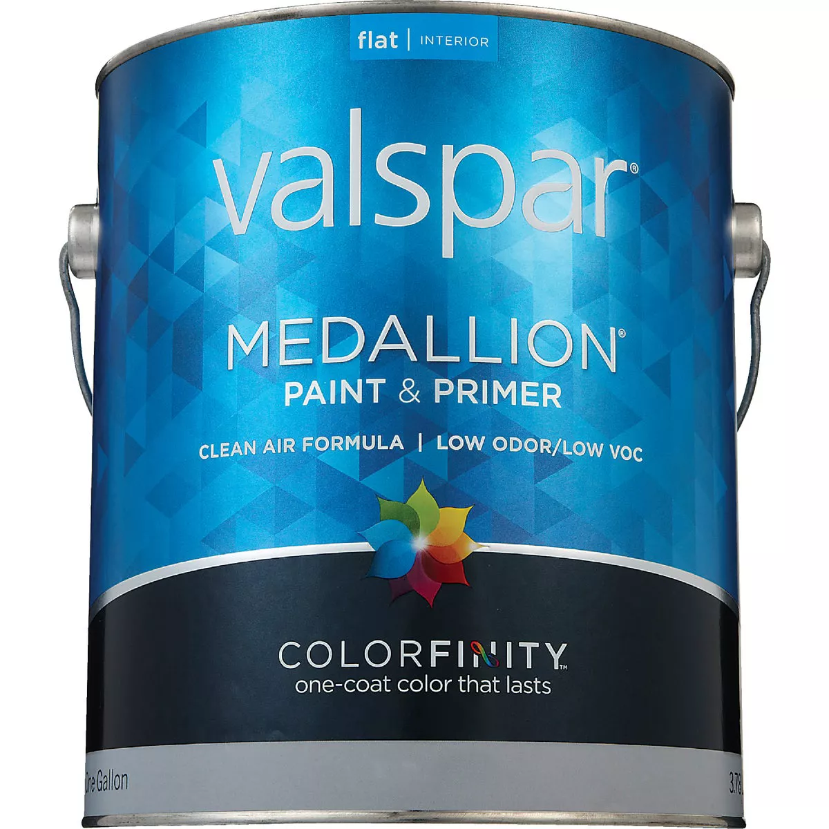 Valspar Medallion 100% Acrylic Paint & Primer Flat Interior Wall Paint, Pastel Base, 1 Gal. - photo 2