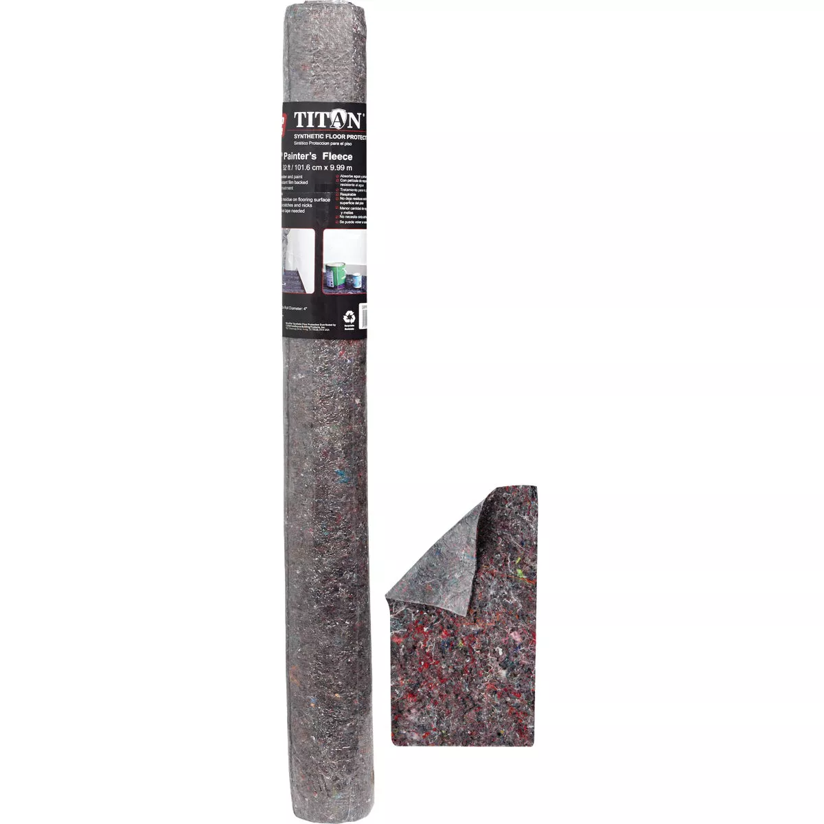 Grip-Rite Titan 40 In. W x 32 Ft. L Synthetic Floor Protection