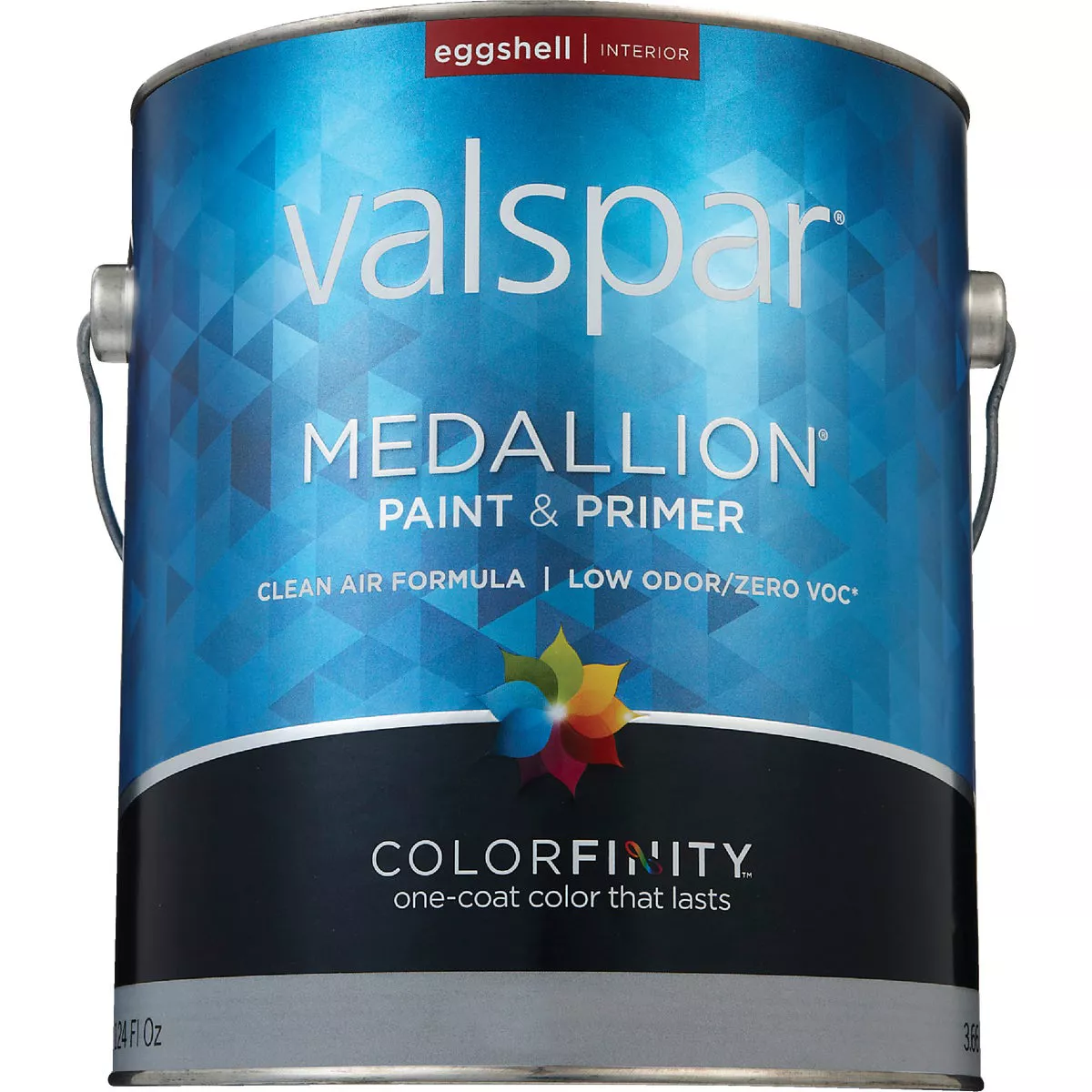 Valspar Medallion 100% Acrylic Paint & Primer Eggshell Interior Wall Paint, Clear Base, 1 Gal. - photo 2