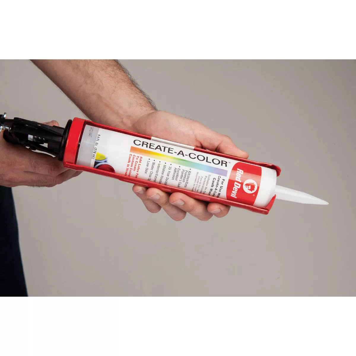 Red Devil Create A Color 9.4 Oz. Tint Base Tintable Caulk - photo 2