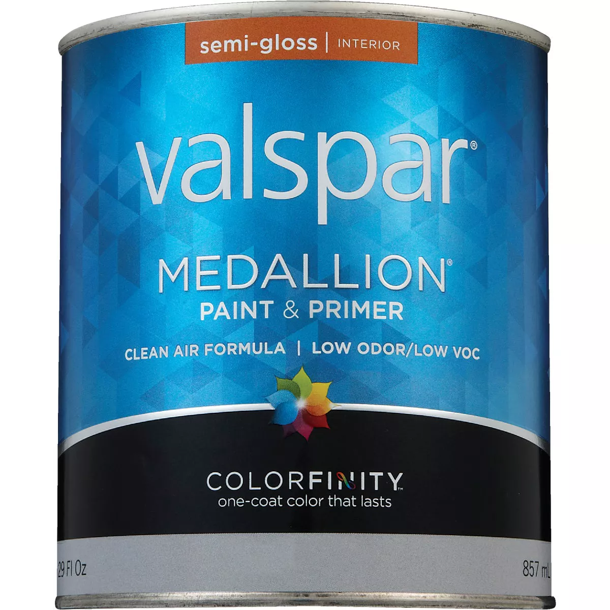 Valspar Medallion 100% Acrylic Paint & Primer Semi-Gloss Interior Wall Paint, Pastel Base, 1 Qt. - photo 2
