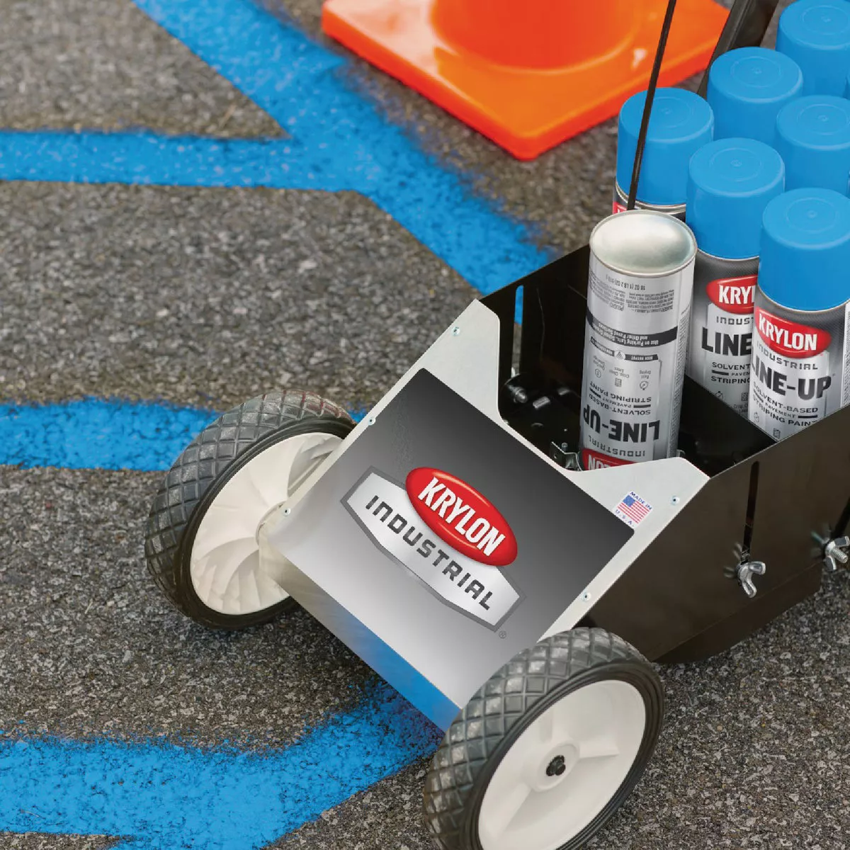 Krylon Industrial 8302 SB Accessibility Blue Striping Paint - photo 5