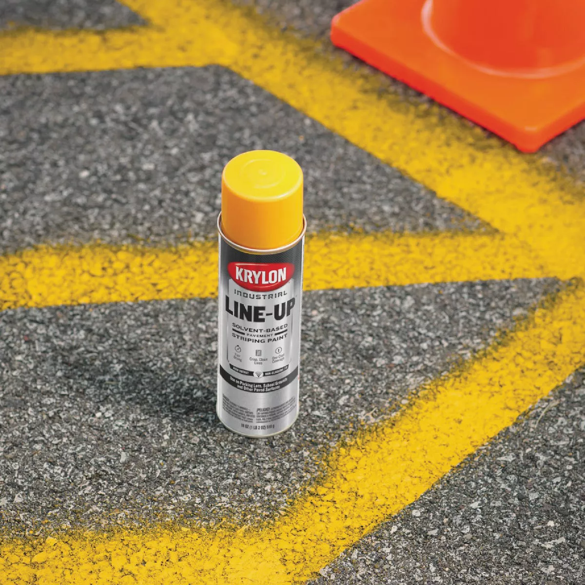 Krylon Industrial 8301 SB Highway Yellow Striping Paint - photo 5