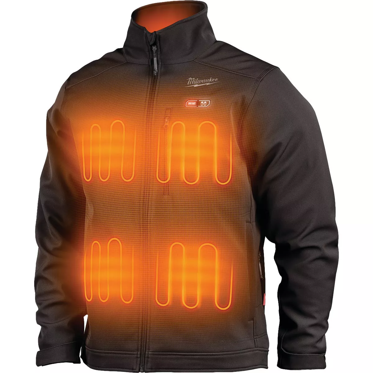 Milwaukee M12 TOUGHSHELL Men's Black Cordless Heated Jacket Kit, 3XL - photo 2