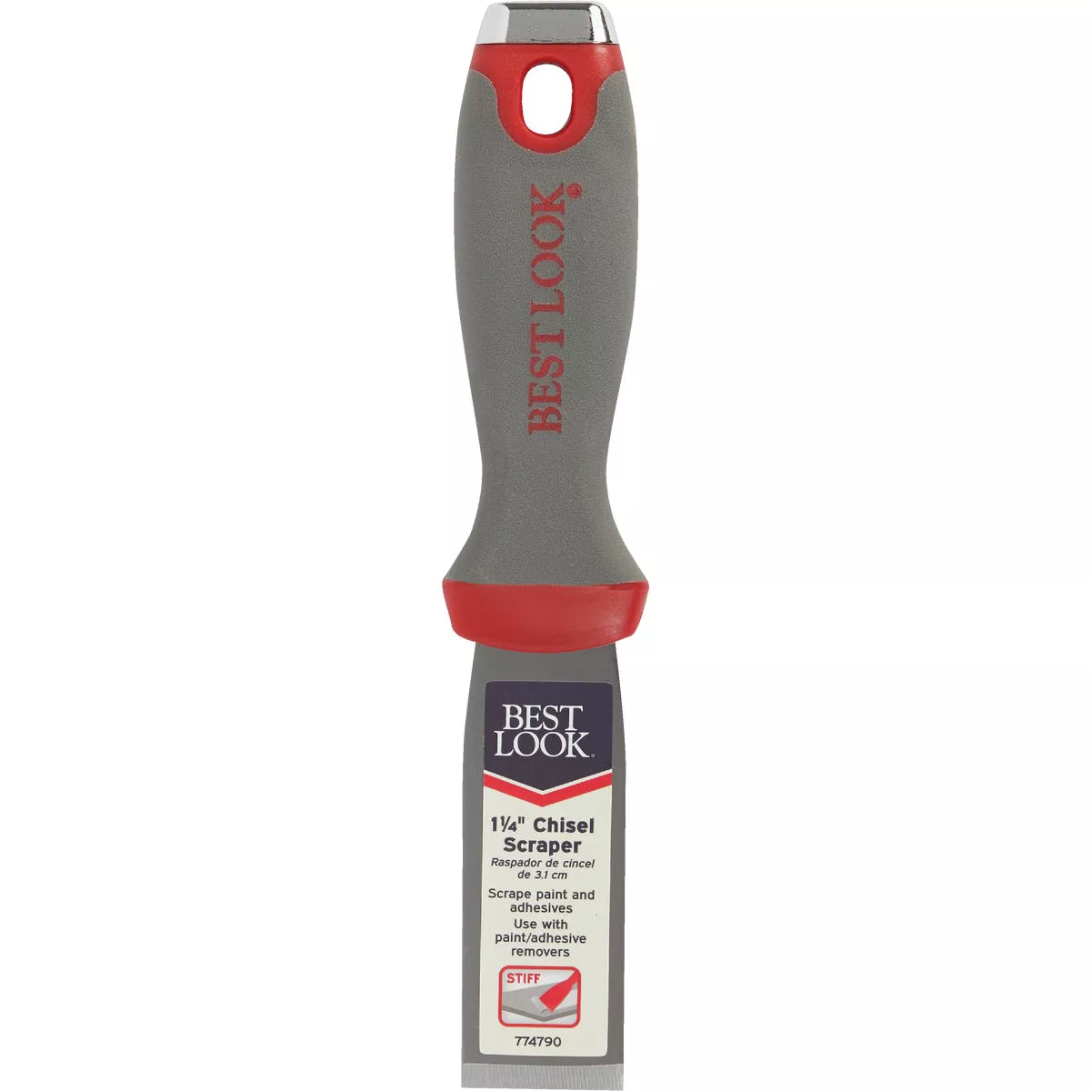 Best Look 1-1/4 In. Stiff Ergo Chisel Scraper - photo 2