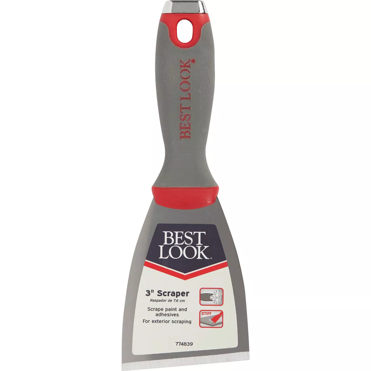 Best Look 3 In. Stiff Ergo Scraper - photo 2