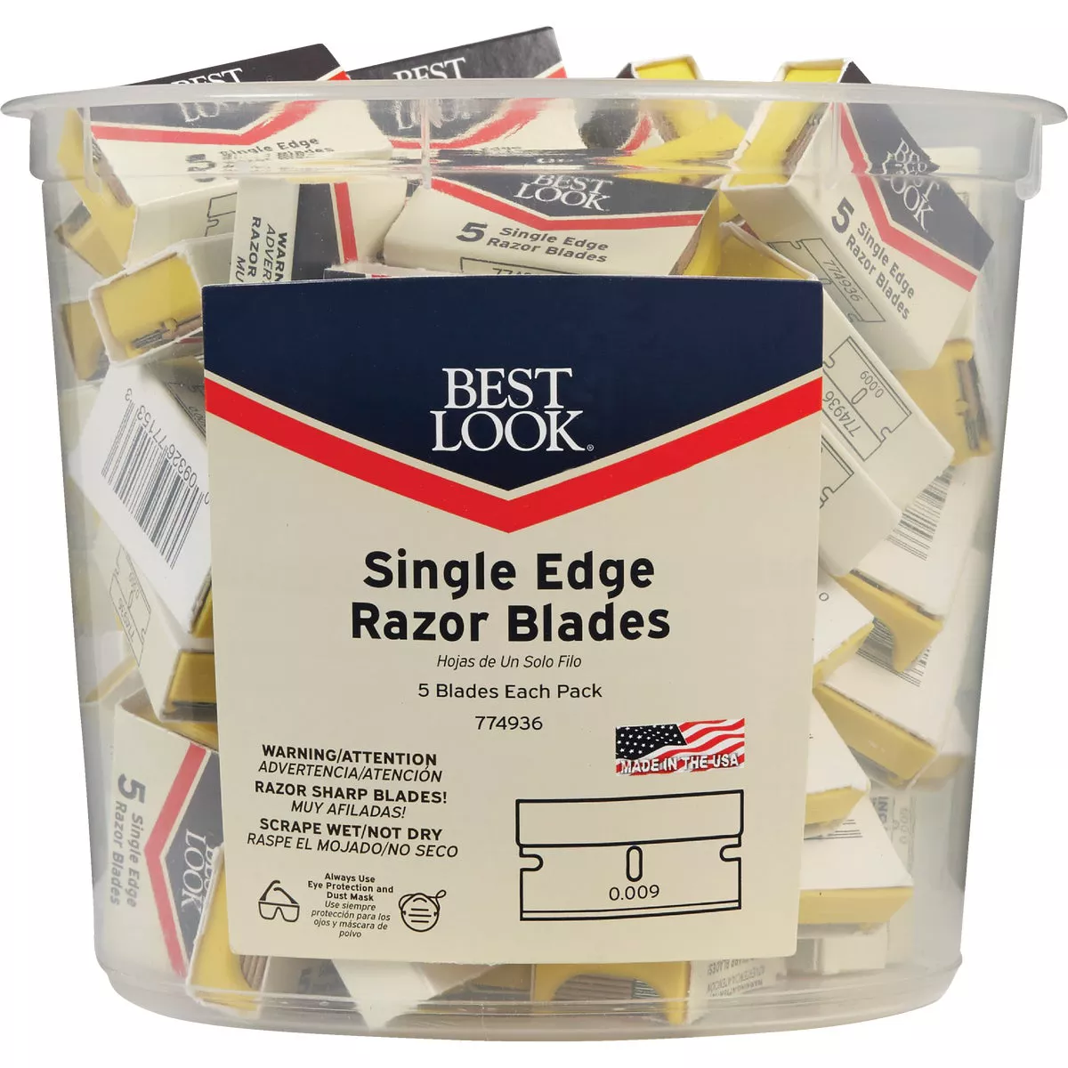 Best Look Single Edge Razor Blades (5-Pack) - photo 2