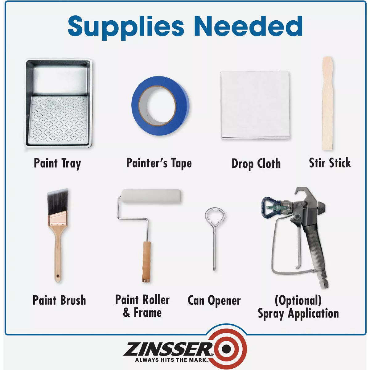 Zinsser HIDZ Multi-Purpose Primer and Sealer, White, 1 Qt. - photo 3