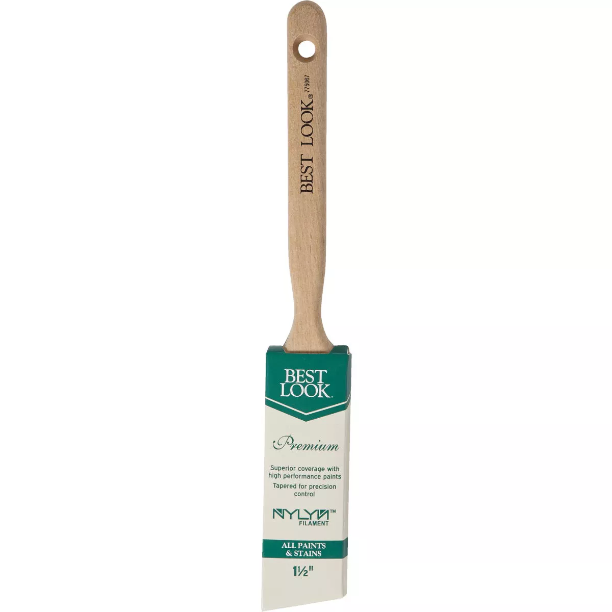 Best Look Premium 1.5 In. Angle Nylyn Paint Brush - photo 2